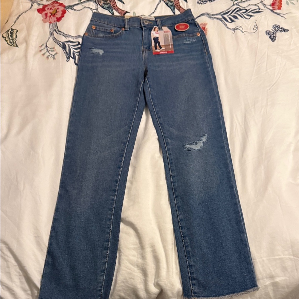 Levi's Kids Blue Distressed Jeans